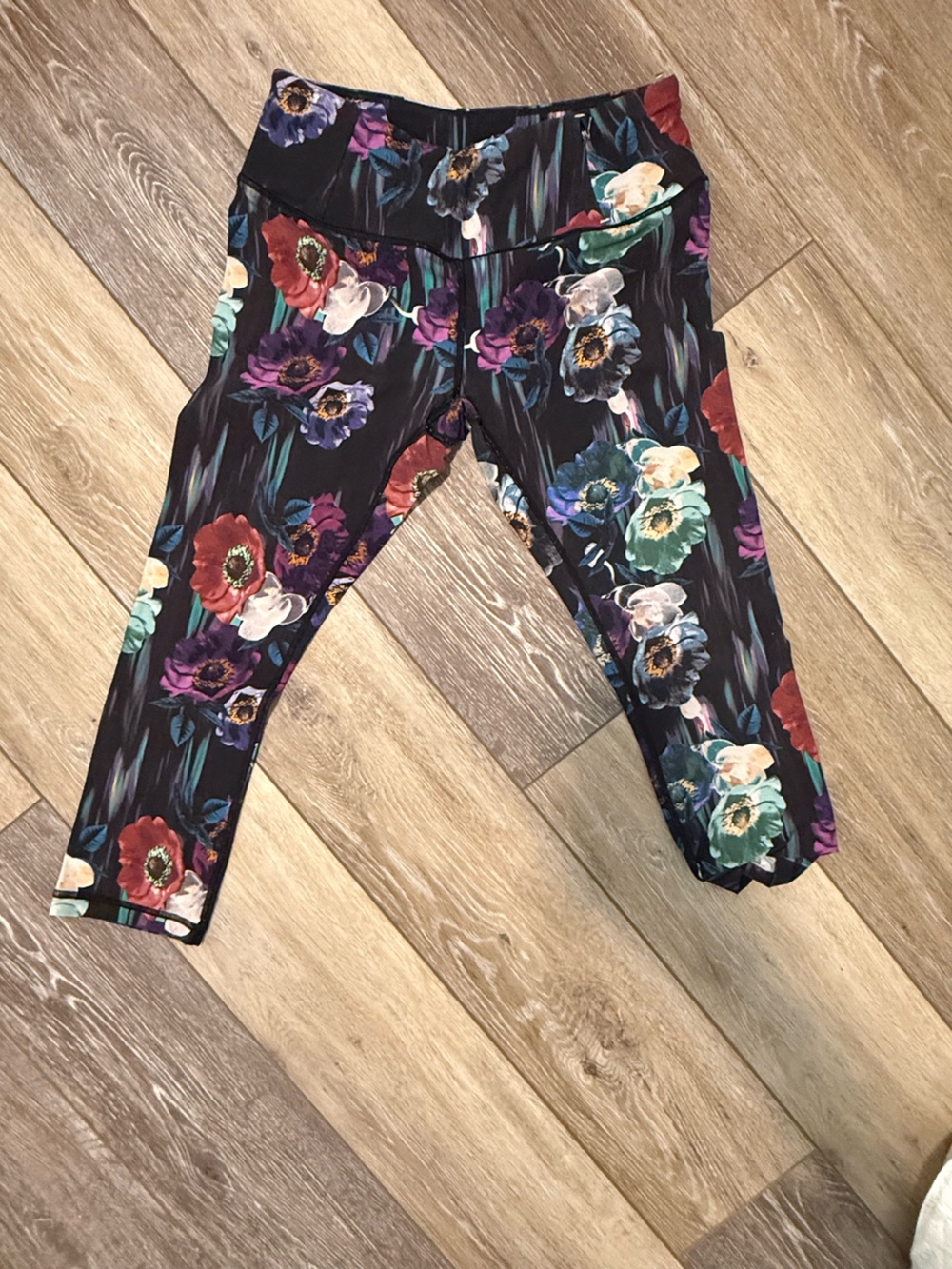 CALIA by Carrie Underwood Black Floral Performance Leggings